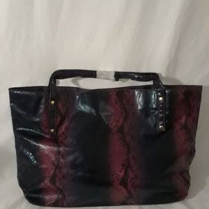 GUESS, Faux Leather, Reusable Tote Bag,